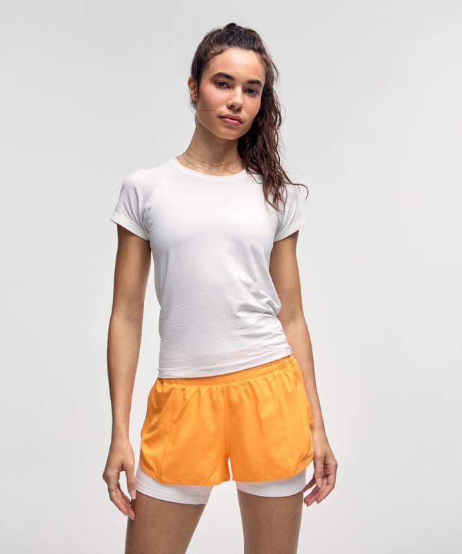 lululemon Swiftly Tech Short-Sleeve Shirt 2.0 *Waist Length - White/White