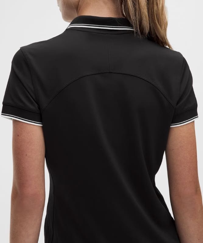 lululemon Women's ShowZero™ Classic-Fit Polo Shirt - Black/White