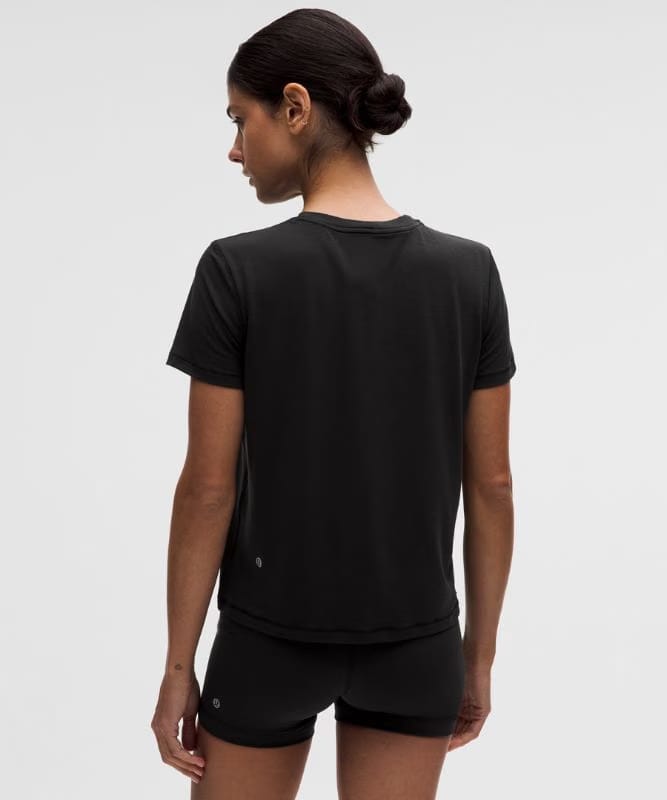 lululemon Jersey Training Classic-Fit T-Shirt *Wordmark - Black