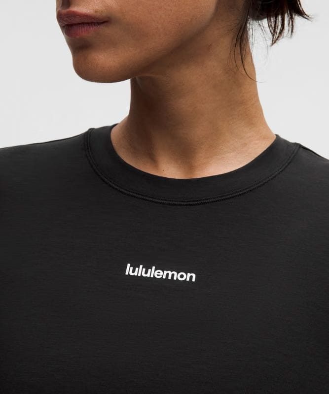 lululemon Jersey Training Classic-Fit T-Shirt *Wordmark - Black