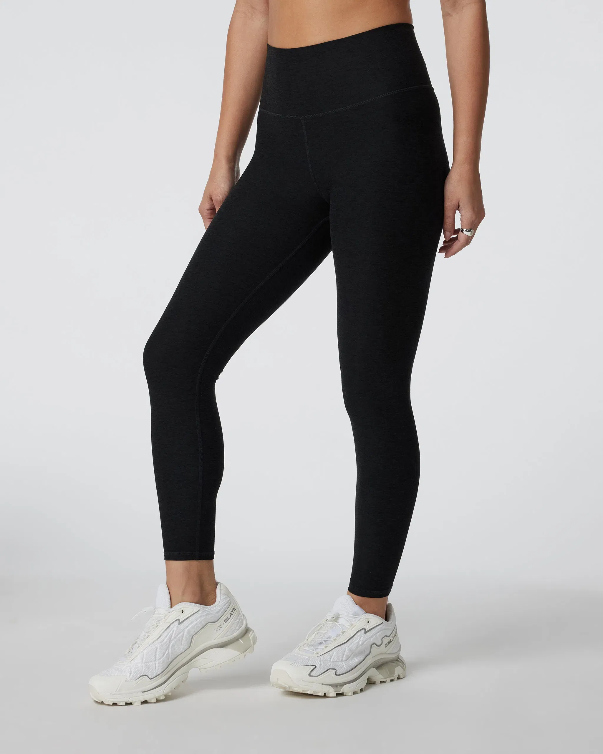 Vuori Clean Elevation Legging - Short - Black Heather