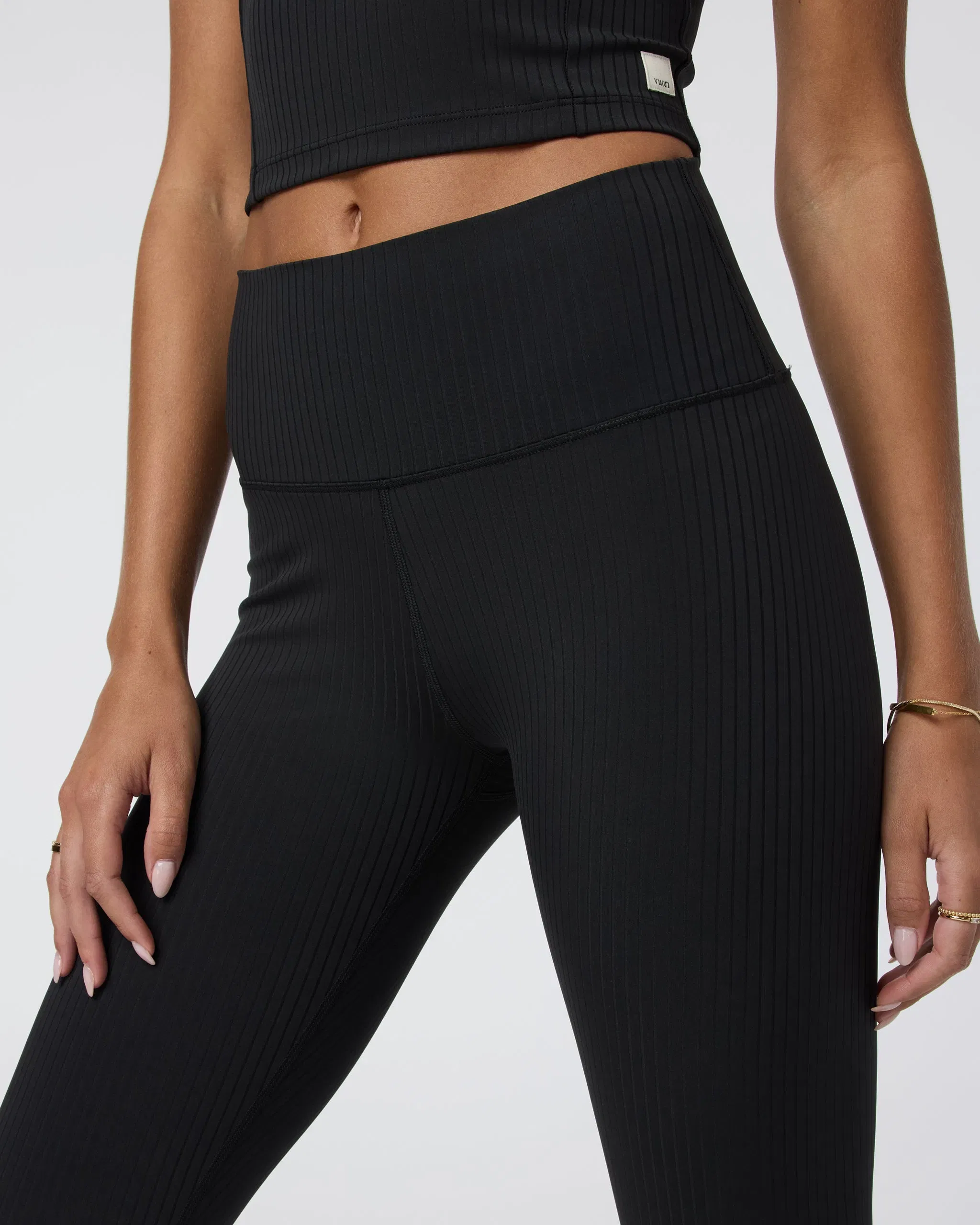 Vuori Inversion Rib Legging - Black