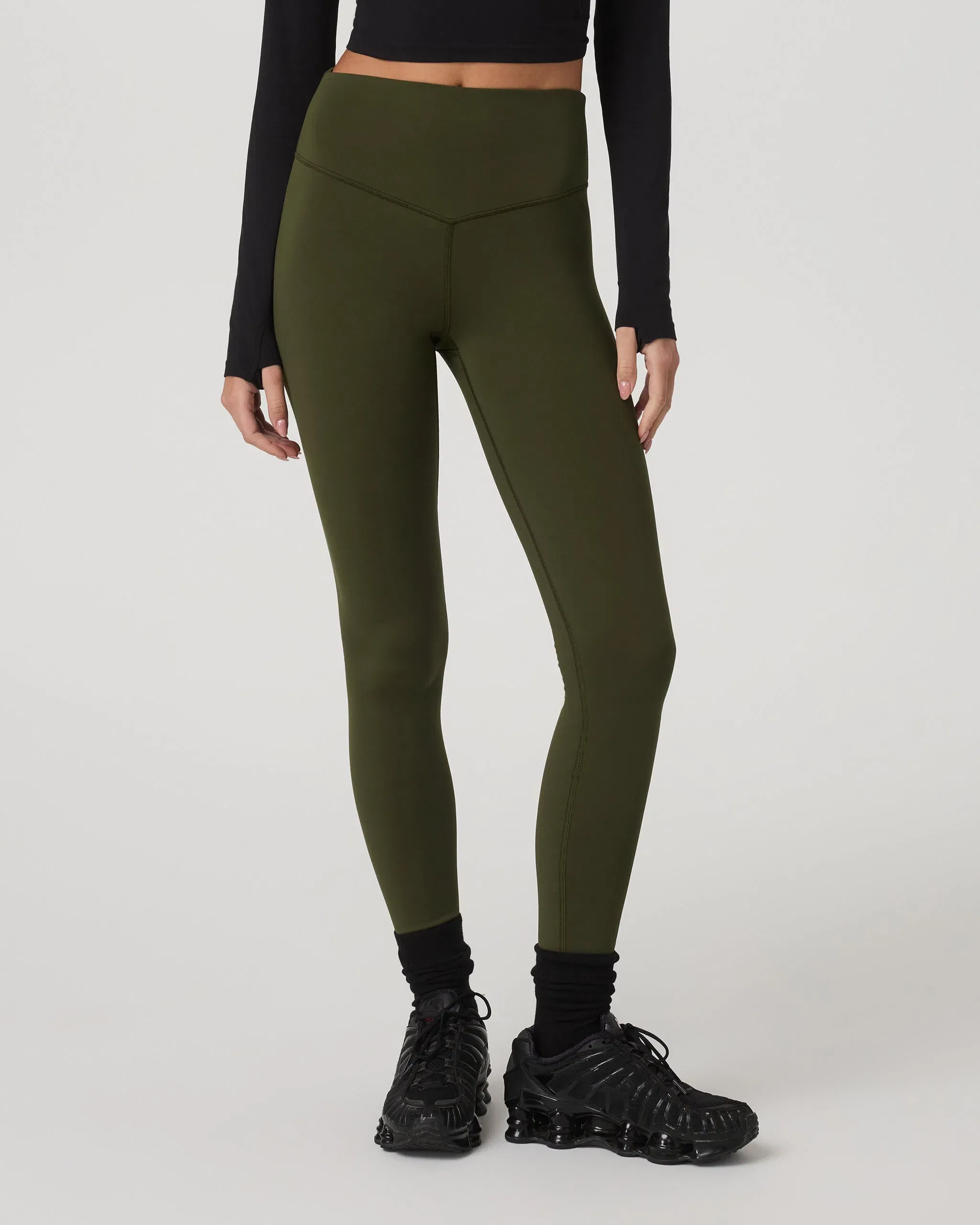 Vuori Textured Chilled Out Legging - Olive