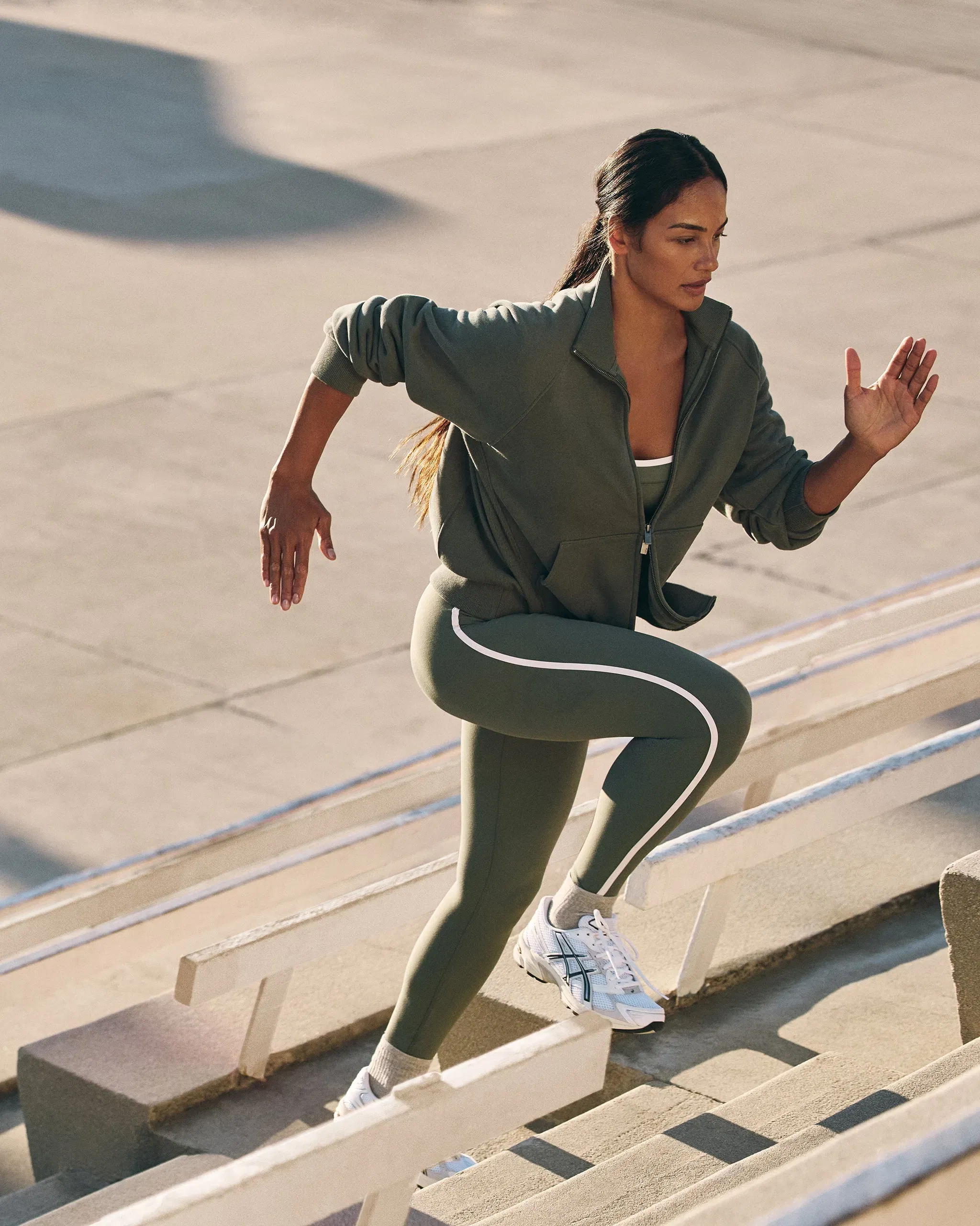 Vuori AllTheFeels™ Corset Legging - Agate Green