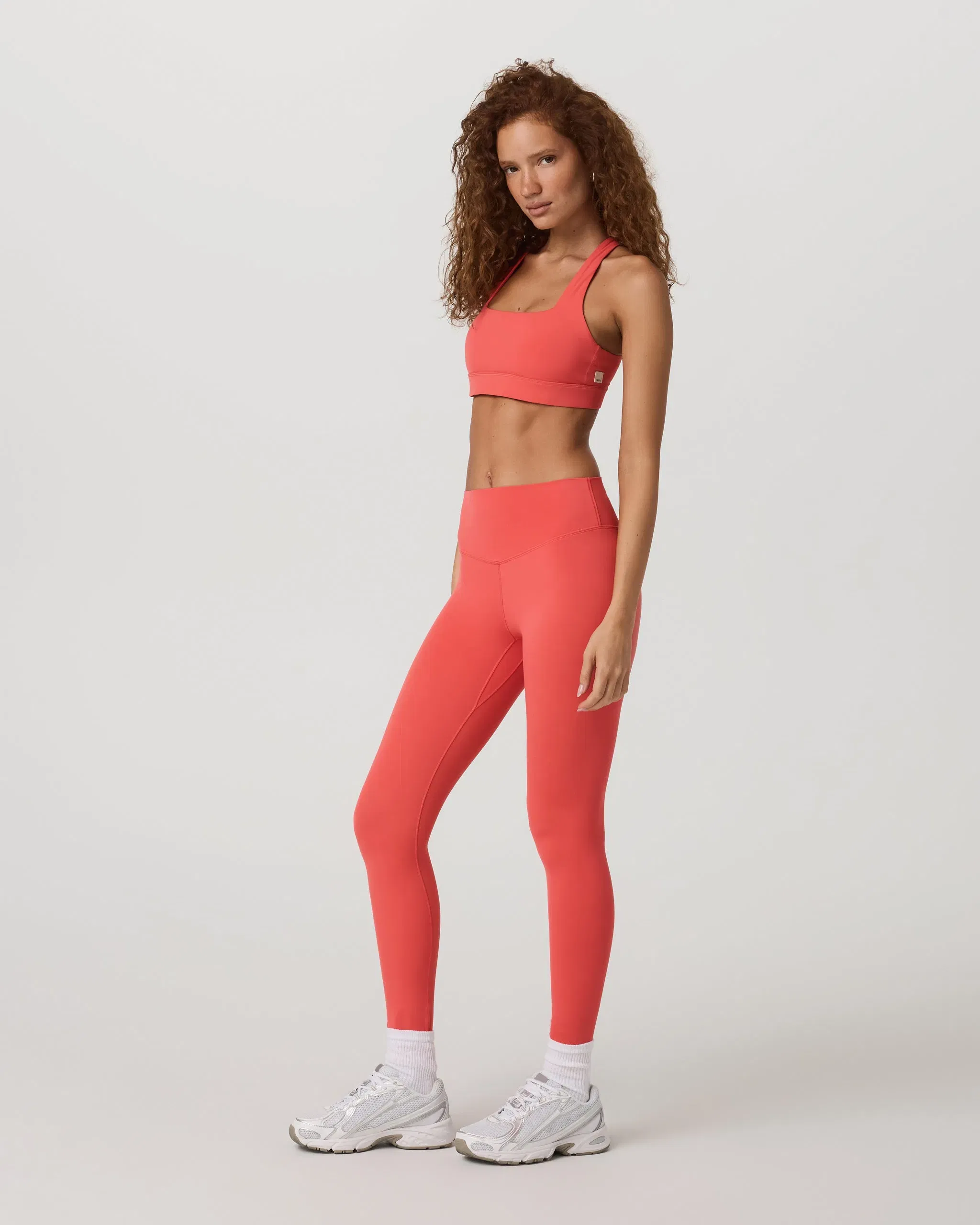 Vuori AllTheForm™ Legging - Long - Bright Coral