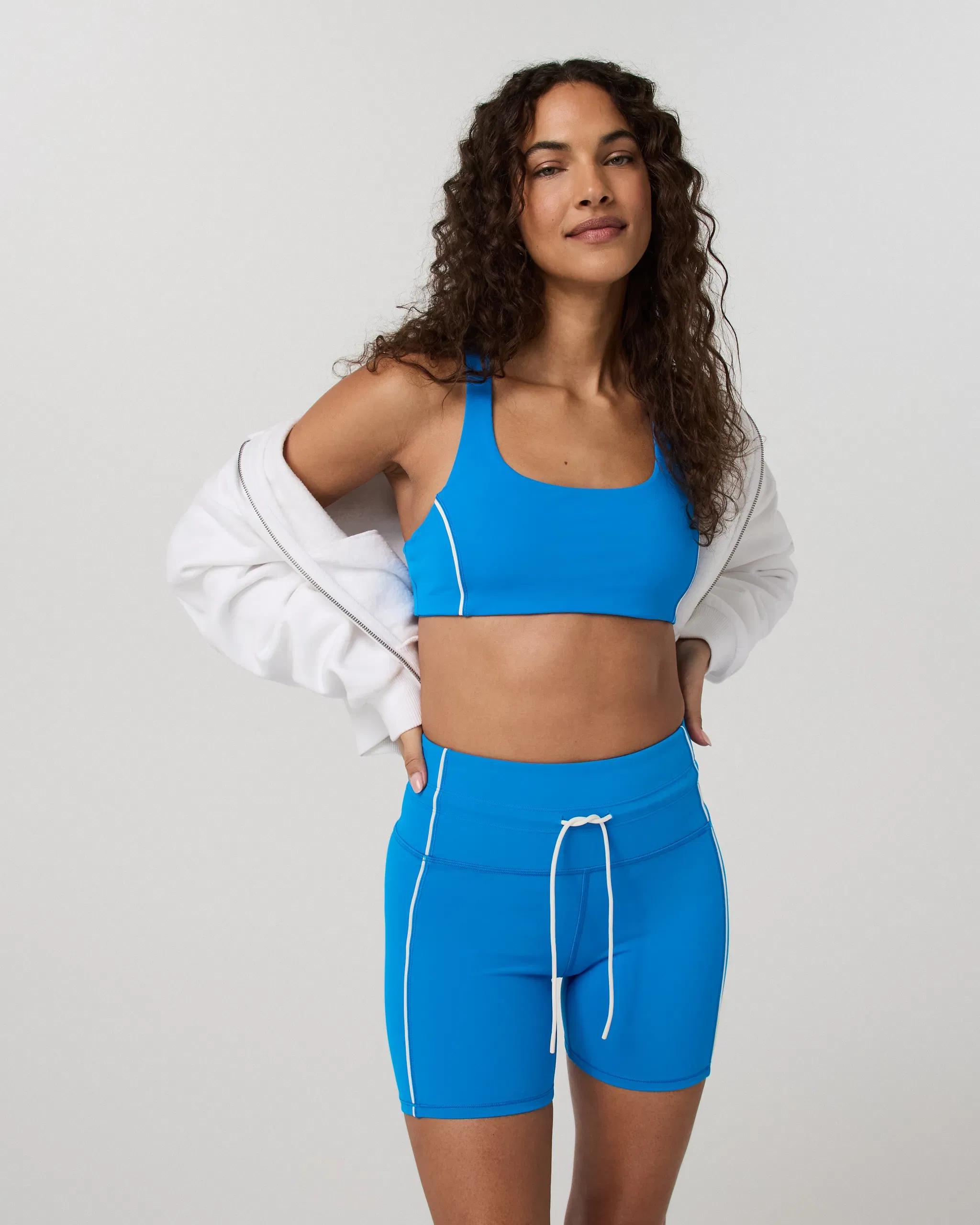 Vuori Daily Piped Bra - Regatta Blue