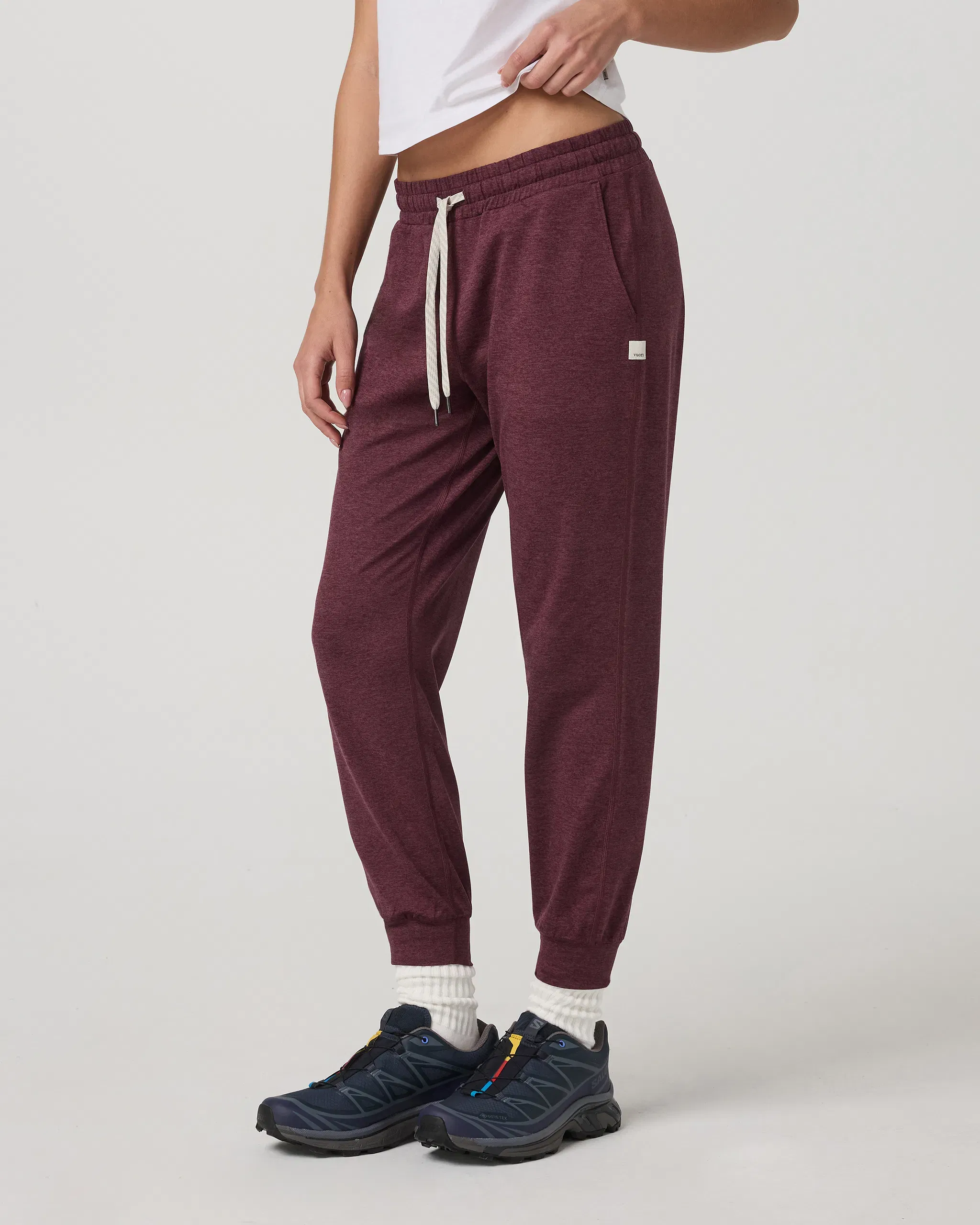 Vuori Performance Jogger - Long - Fig Heather