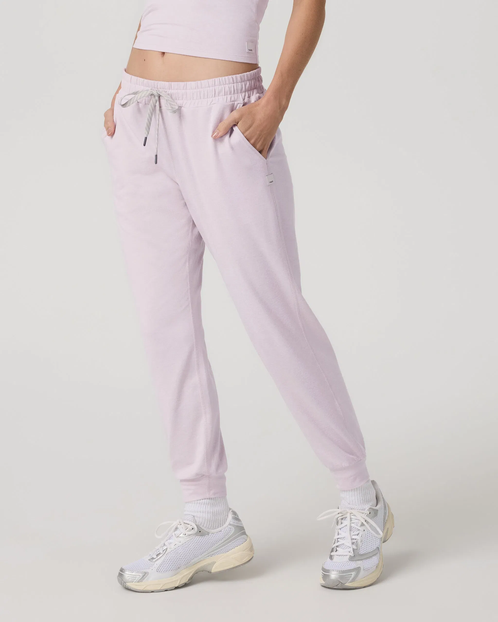 Vuori Performance Jogger - Long - Lilac Breeze Heather