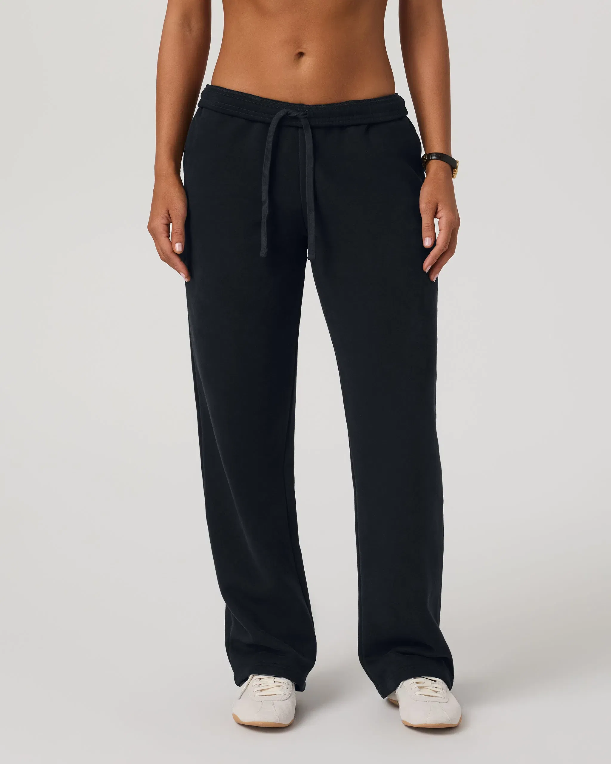 Vuori Restore Straight Leg Sweatpant-Long - Bone Heather