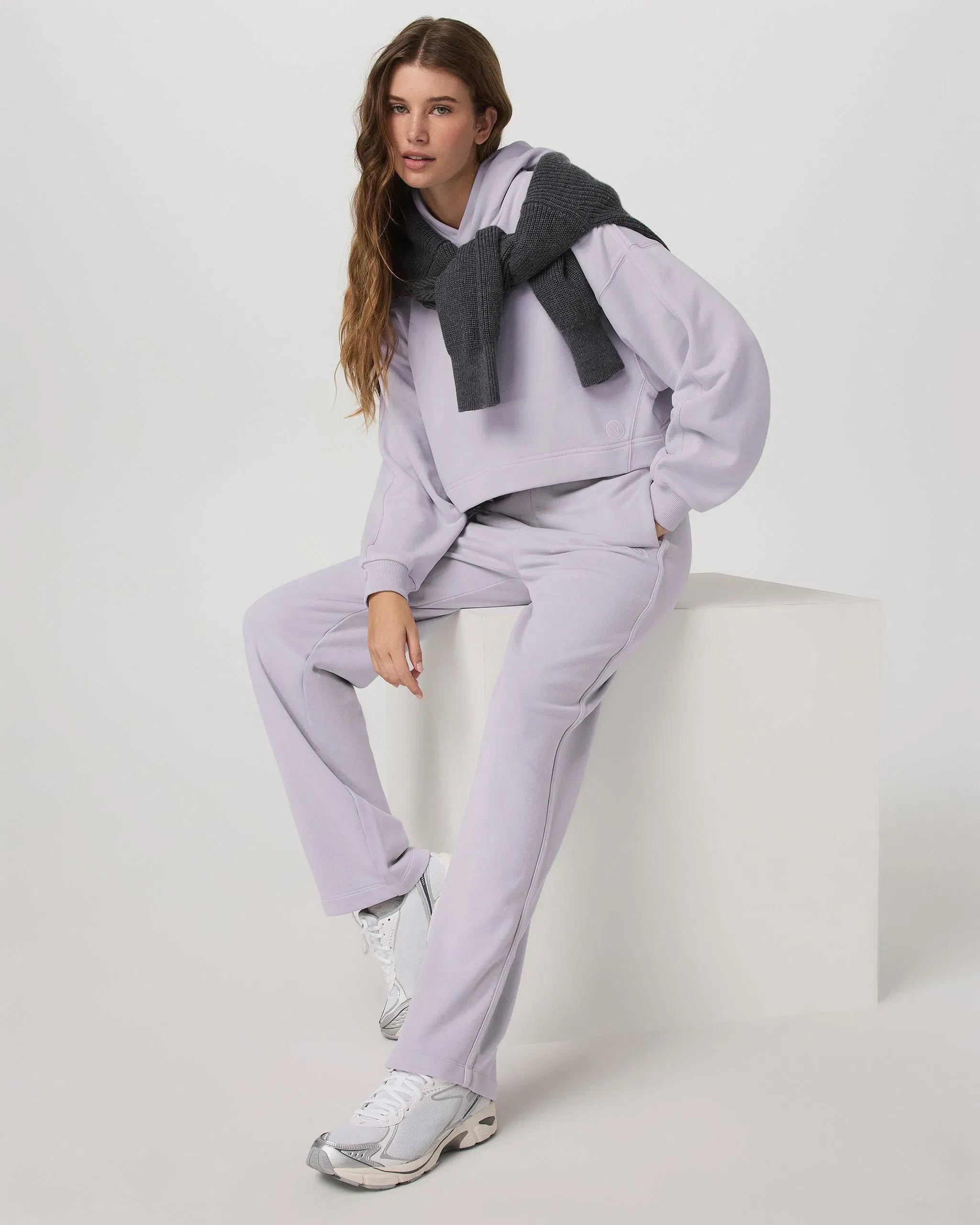 Vuori Sedona Straight Leg Sweatpant - Lavender Ice