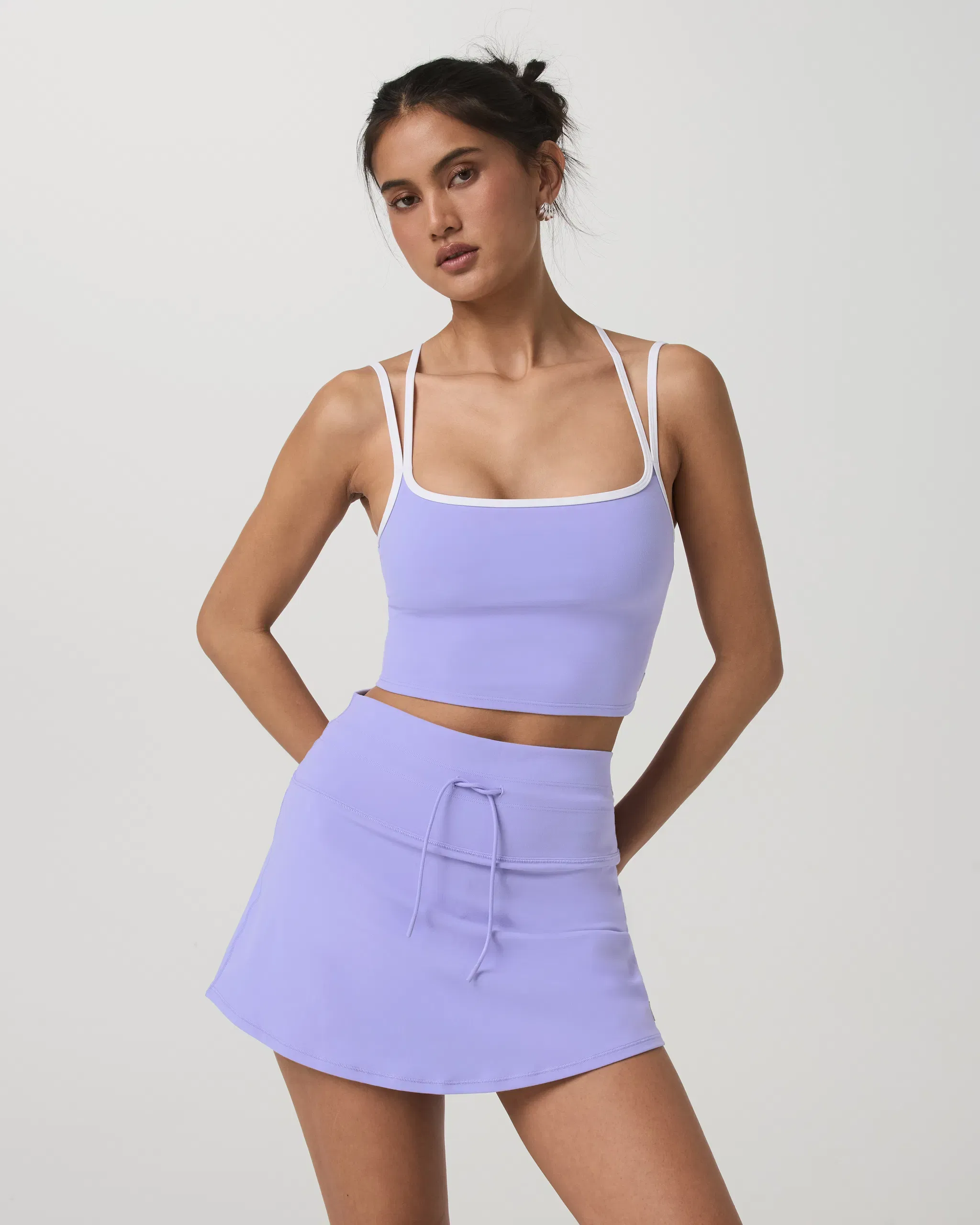 Vuori Daily Layered Tank - Hyacinth