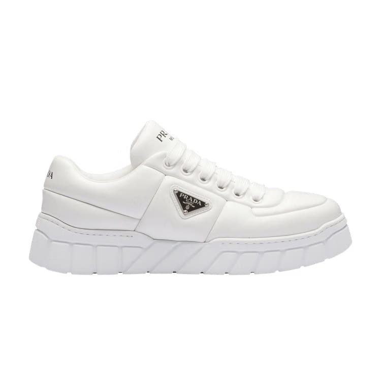 Prada Padded Nappa Leather White