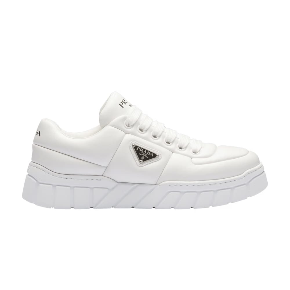 Prada Padded Nappa Leather White