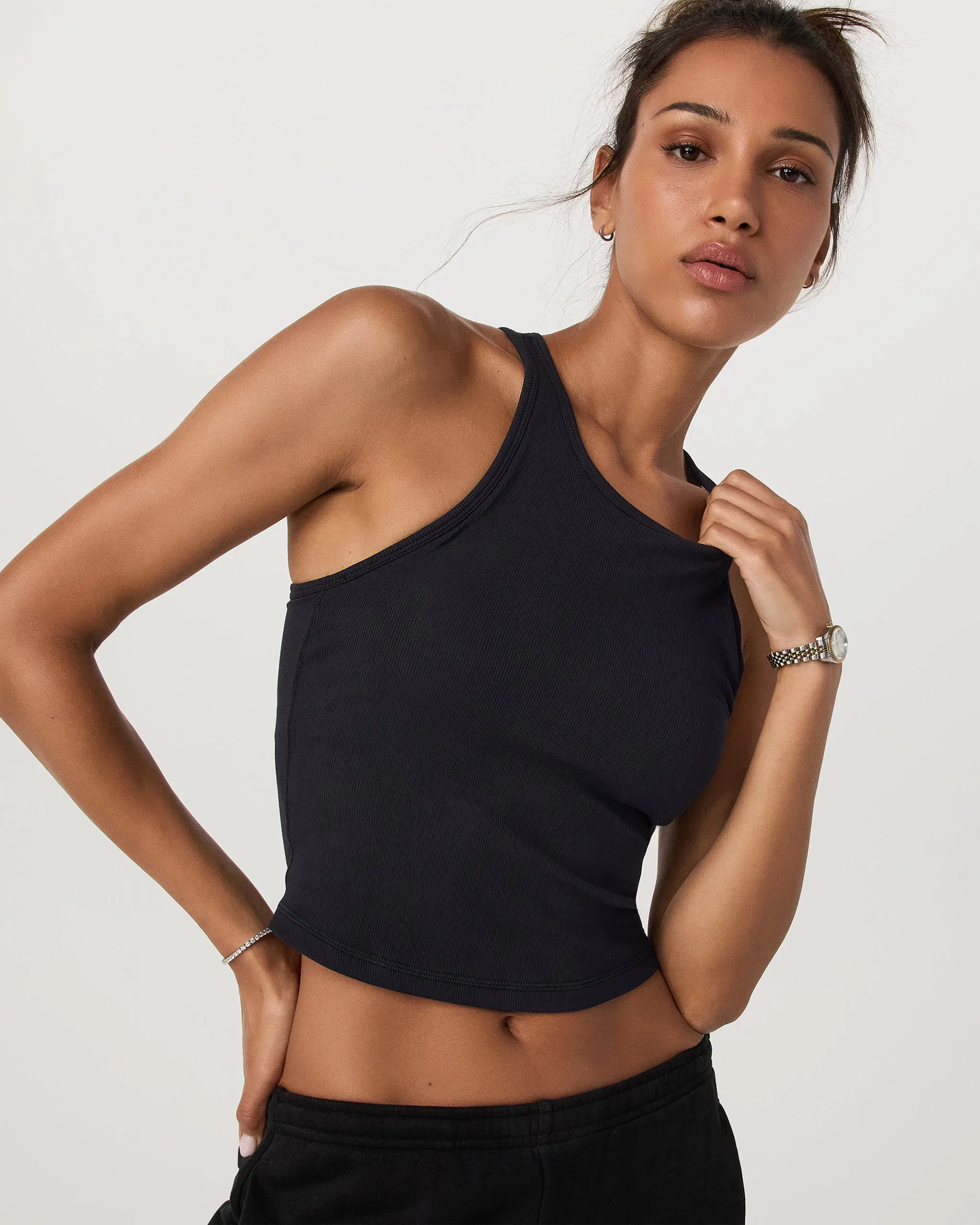 Vuori Pose Plyo Tank - Black