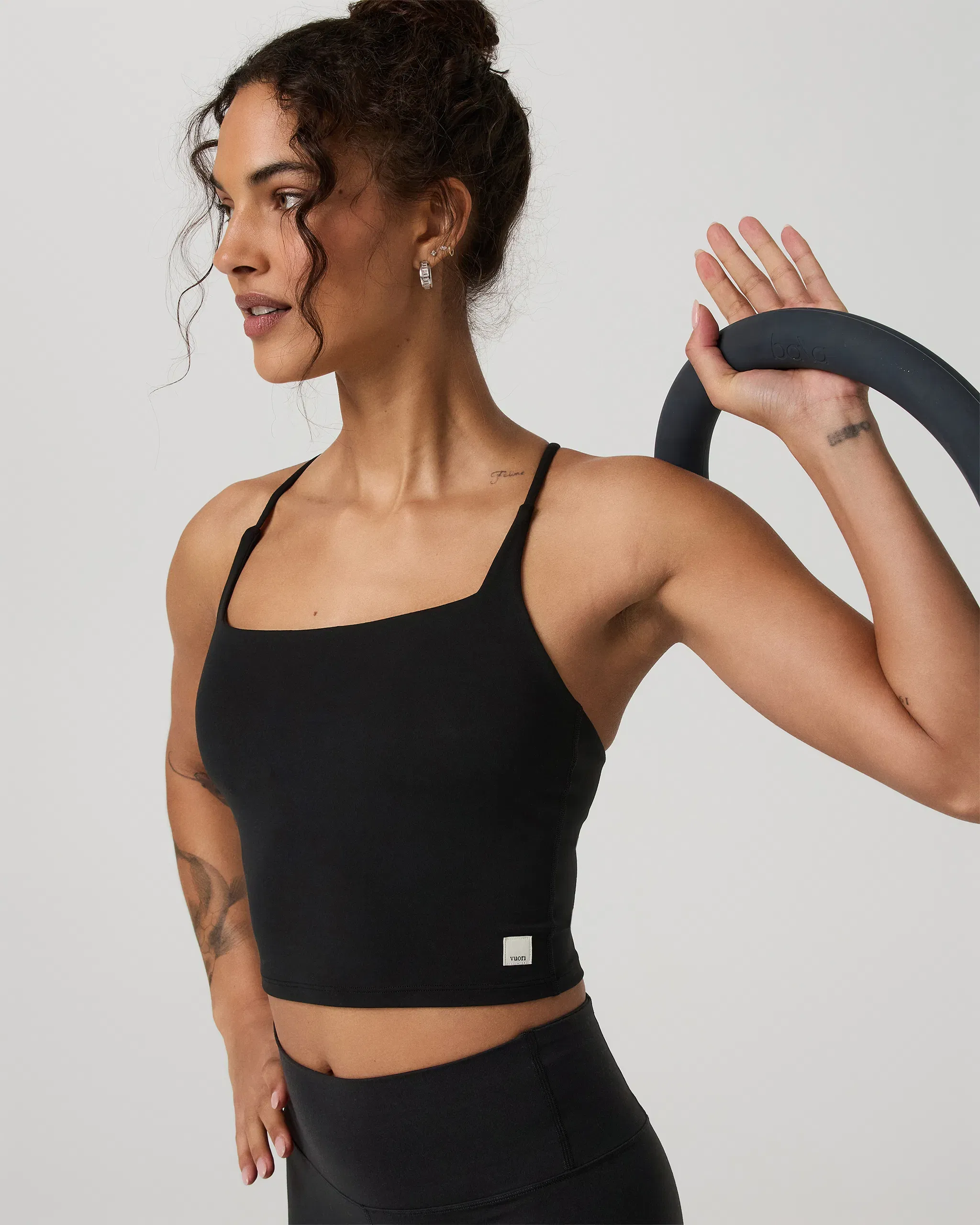 Vuori AllTheFeels™ Strappy Back Tank - Black