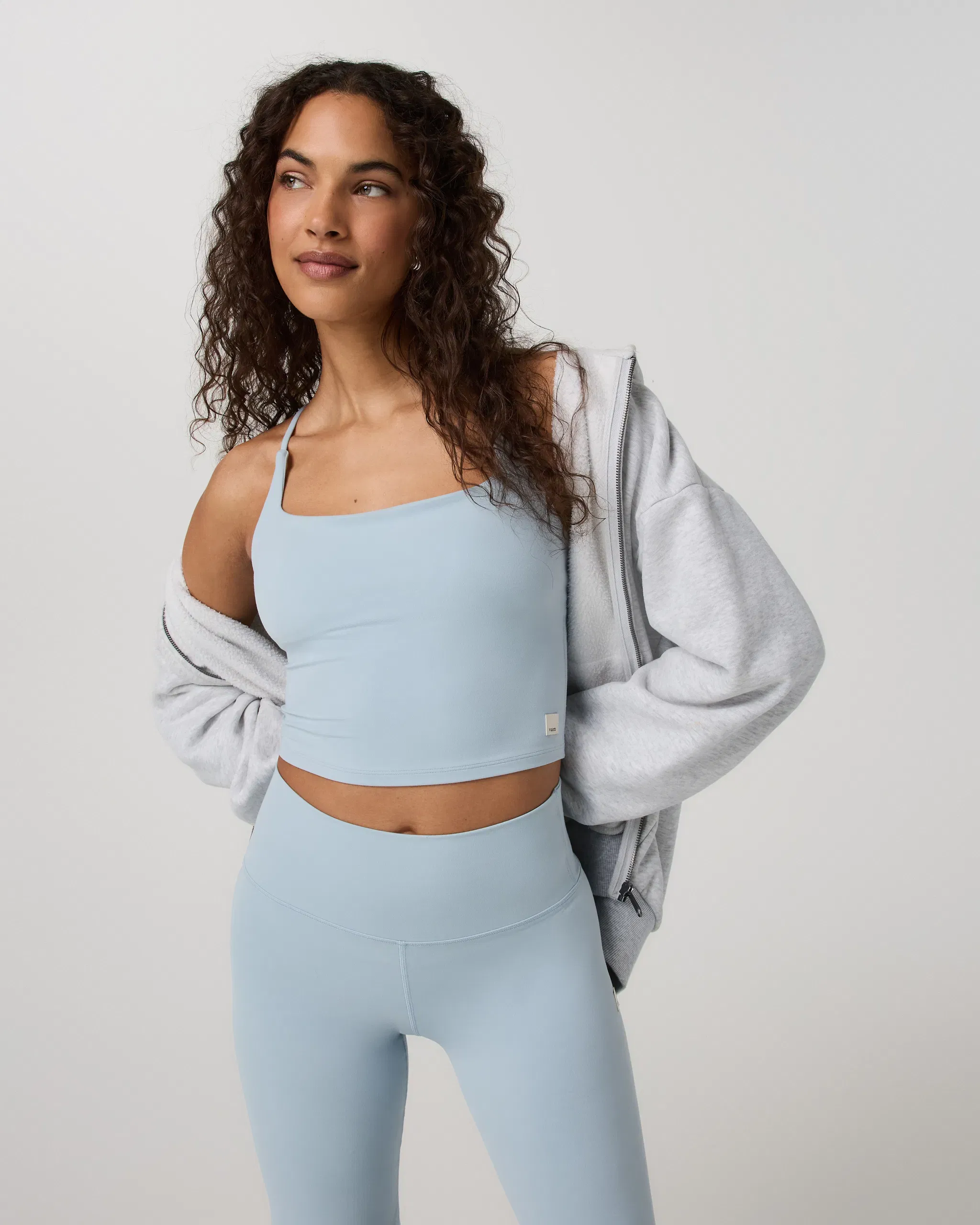 Vuori AllTheFeels™ Strappy Back Tank - Eggshell Blue
