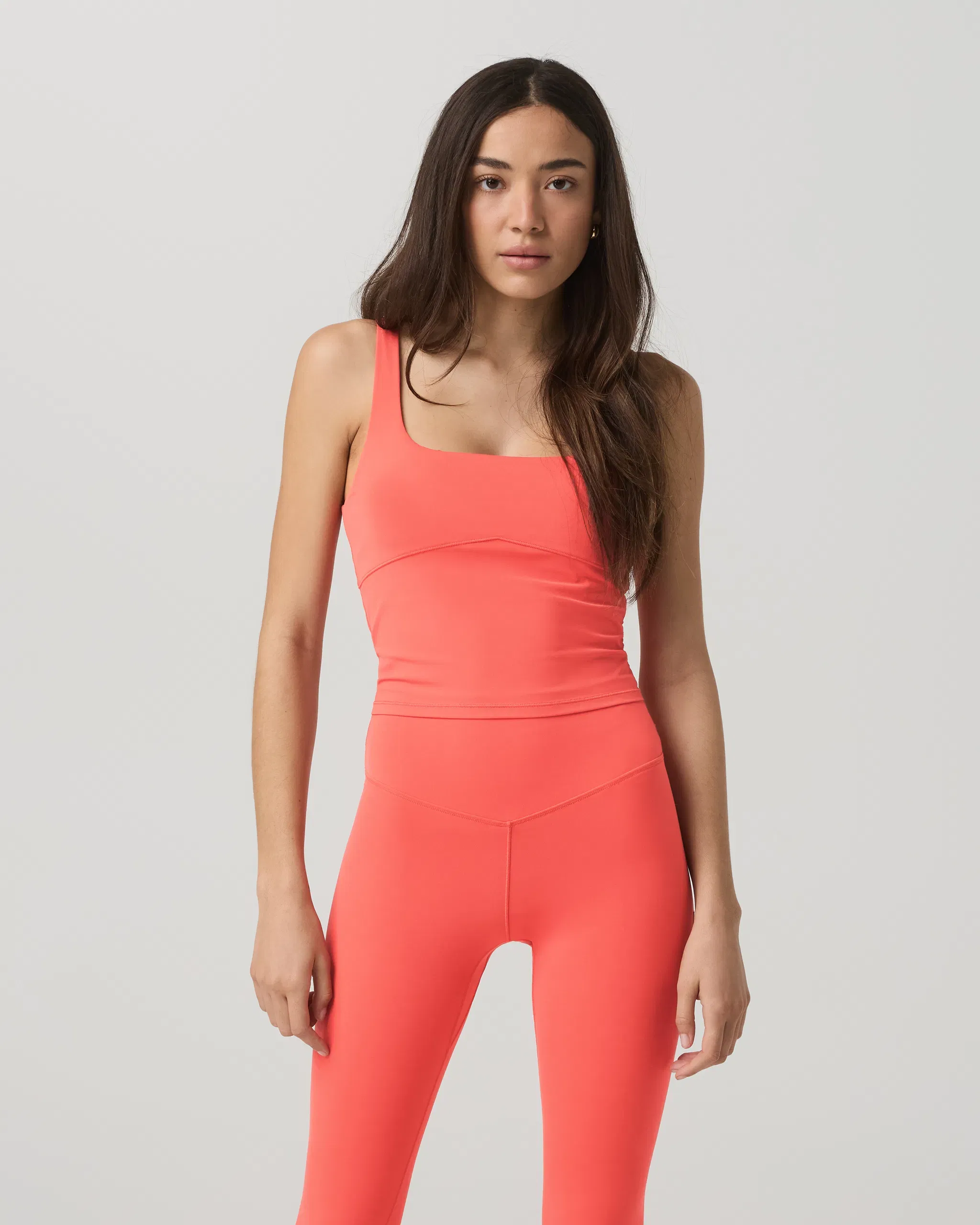 Vuori AllTheForm™ Support Tank - Bright Coral