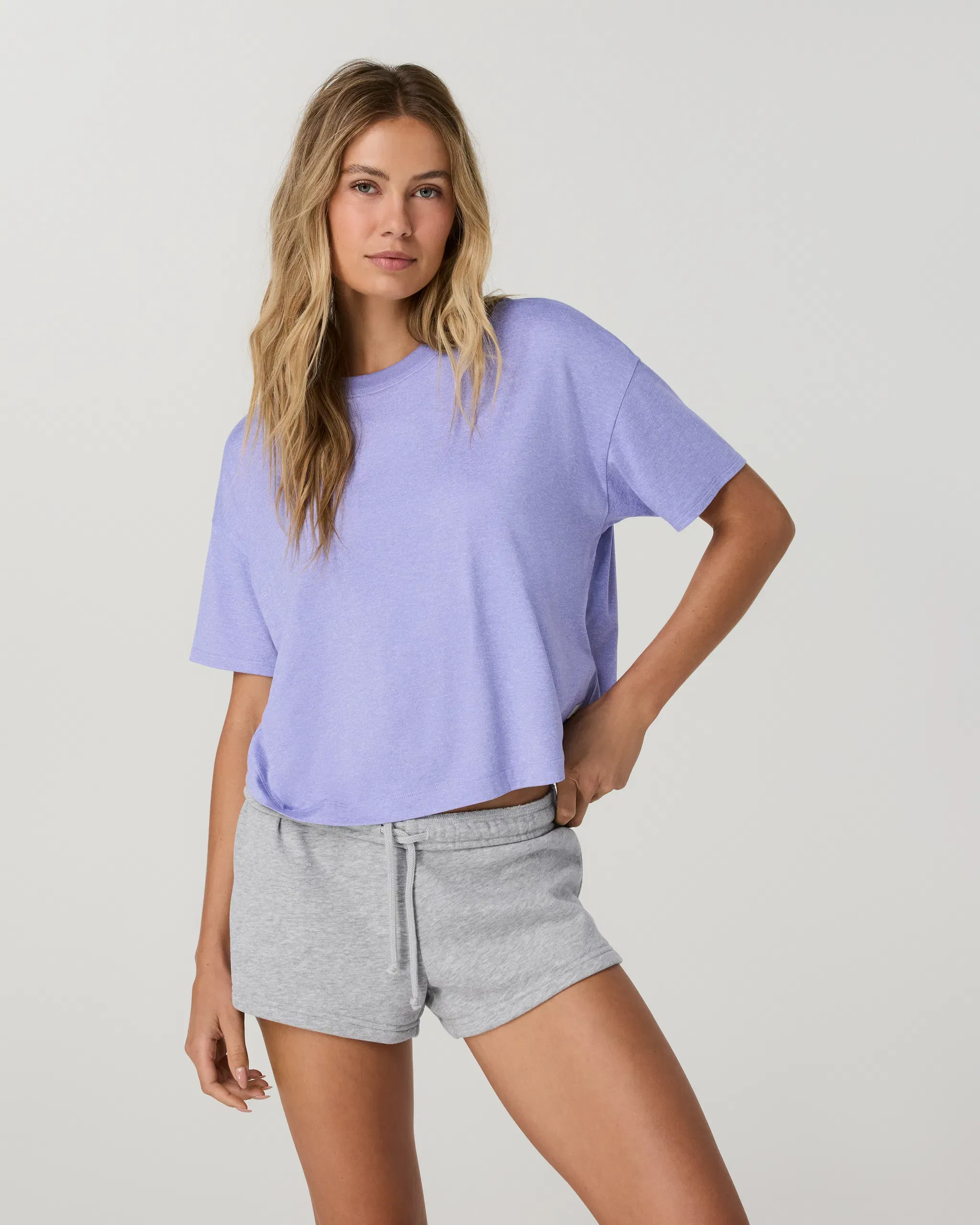 Vuori Energy T-Shirt - Hyacinth Heather