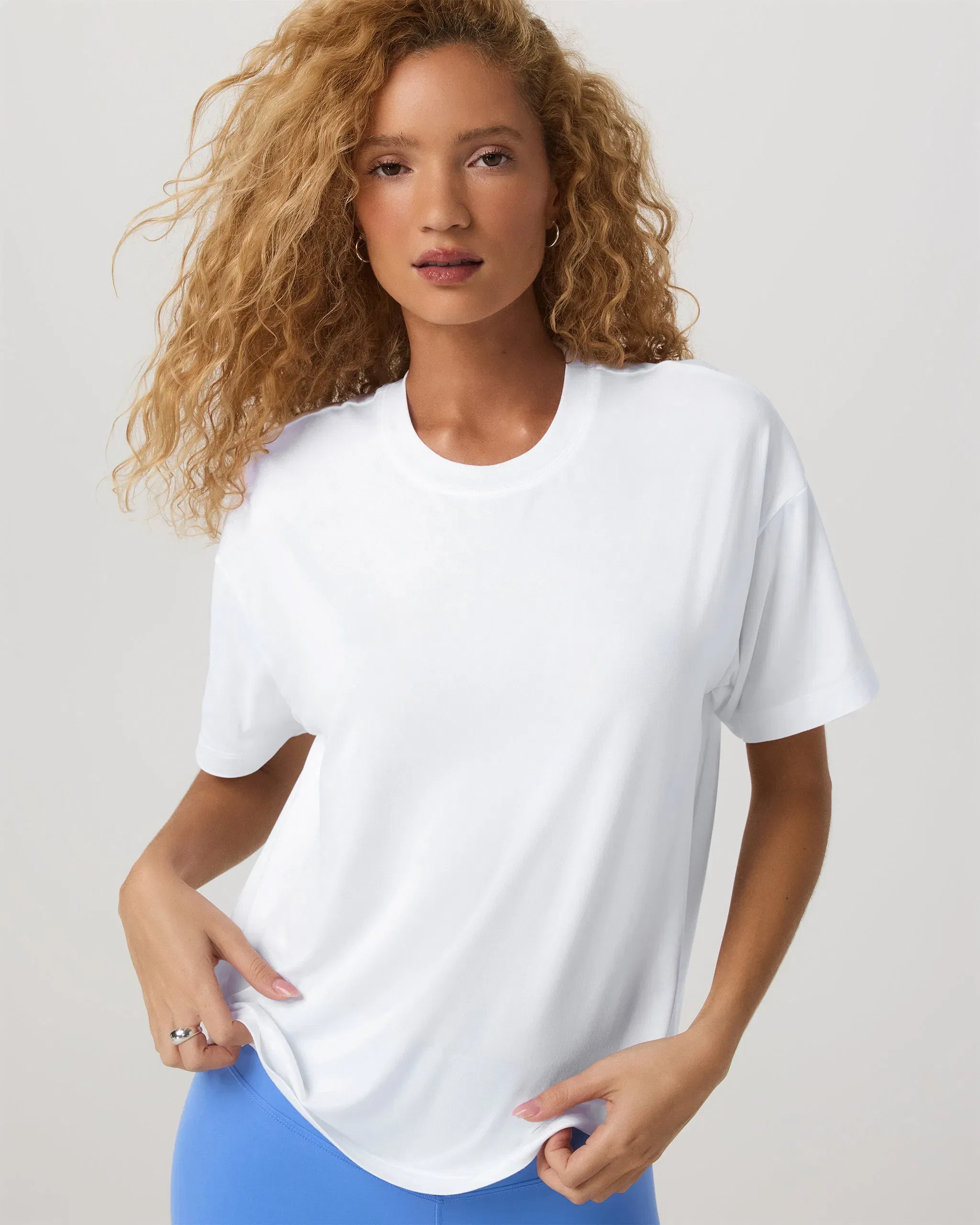 Vuori Energy T-Shirt Long - White