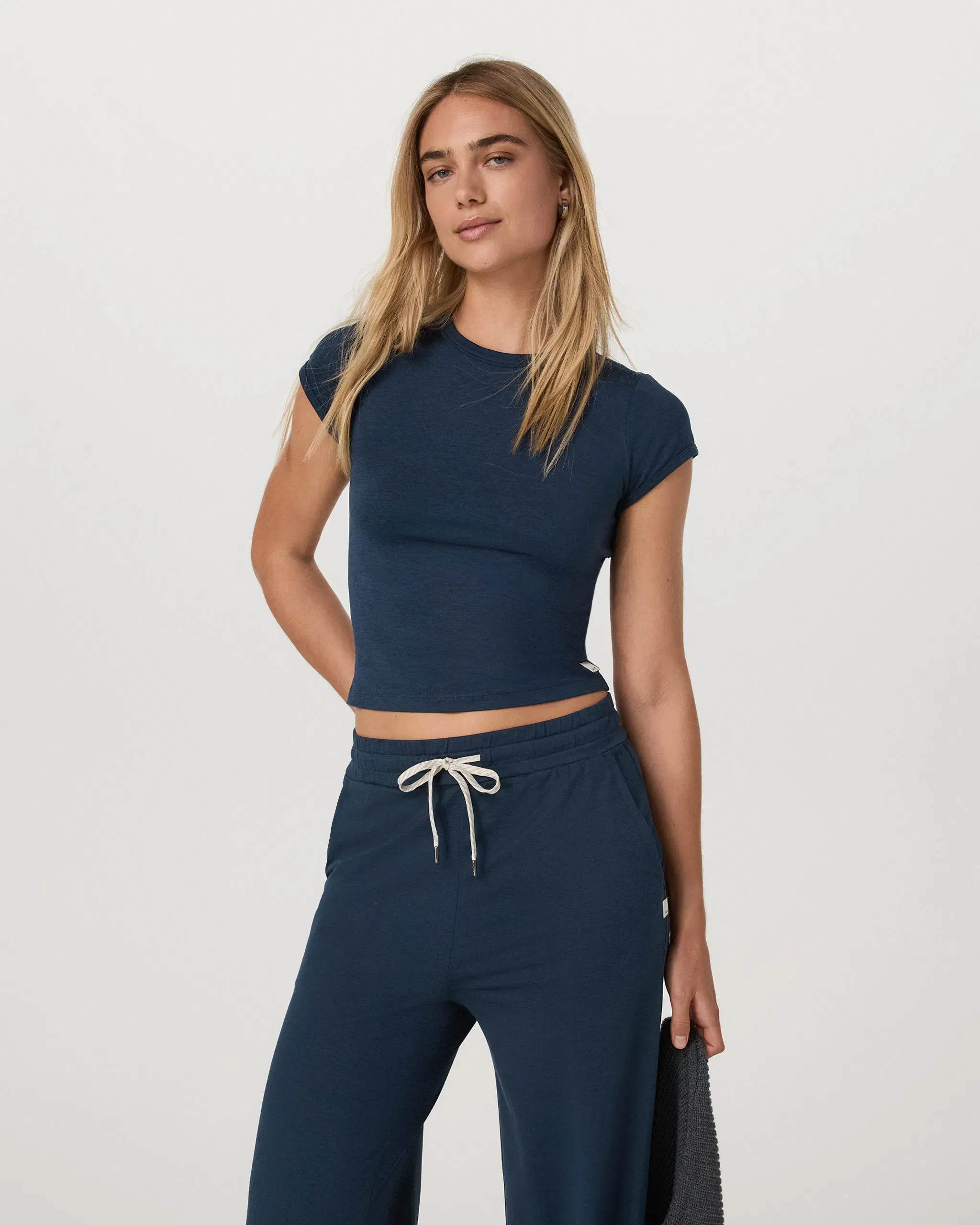 Vuori Halo Baby T-Shirt - Blue Coast Heather