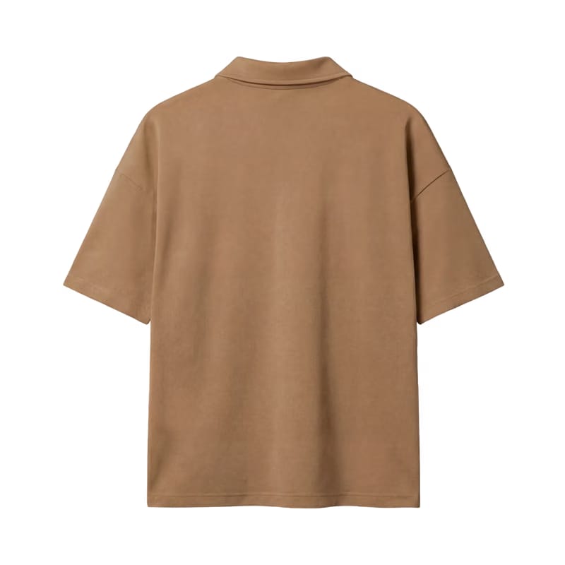 Myugen Cultured Club Beige Quarter-Zip Tee Timeless Streetwear Exclusive