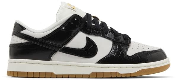 Nike Wmns Dunk Low LX 'Black Croc'