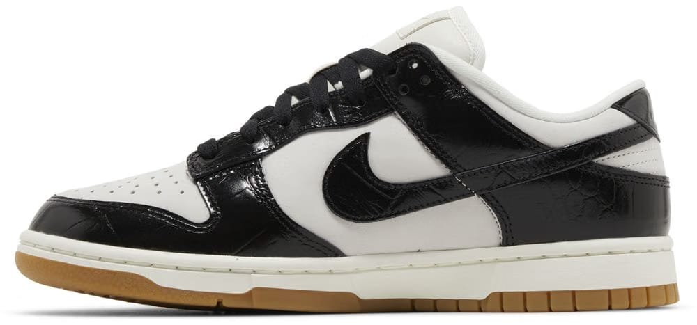 Nike Wmns Dunk Low LX 'Black Croc'