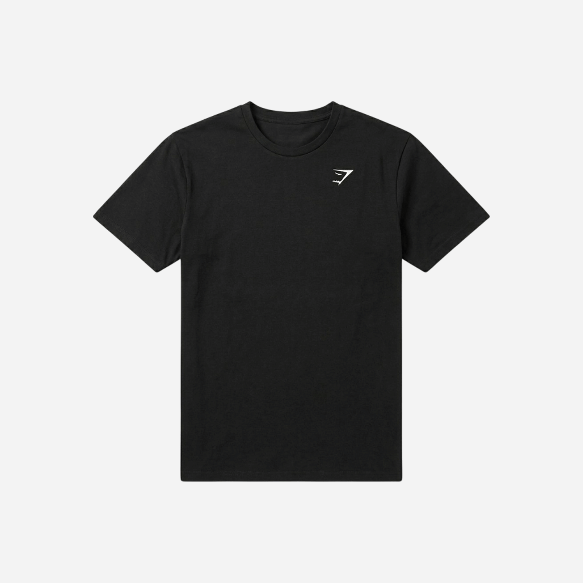 Gymshark Crest T-Shirt Black Regular Fit
