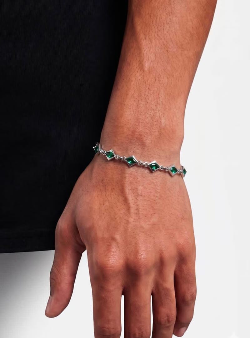 Nova Emerald Link Bracelet