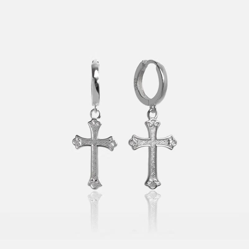Flare Cross earring