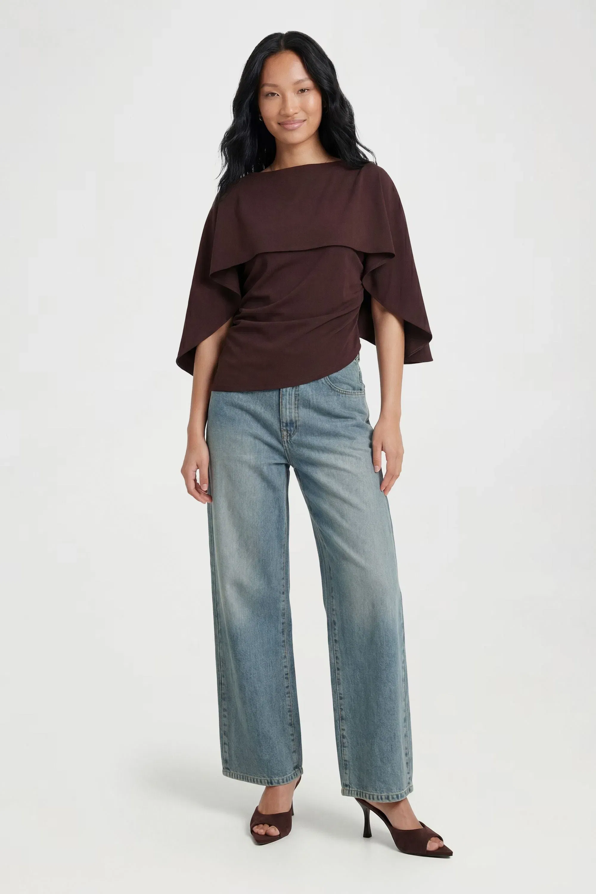 Cape Overlay Top