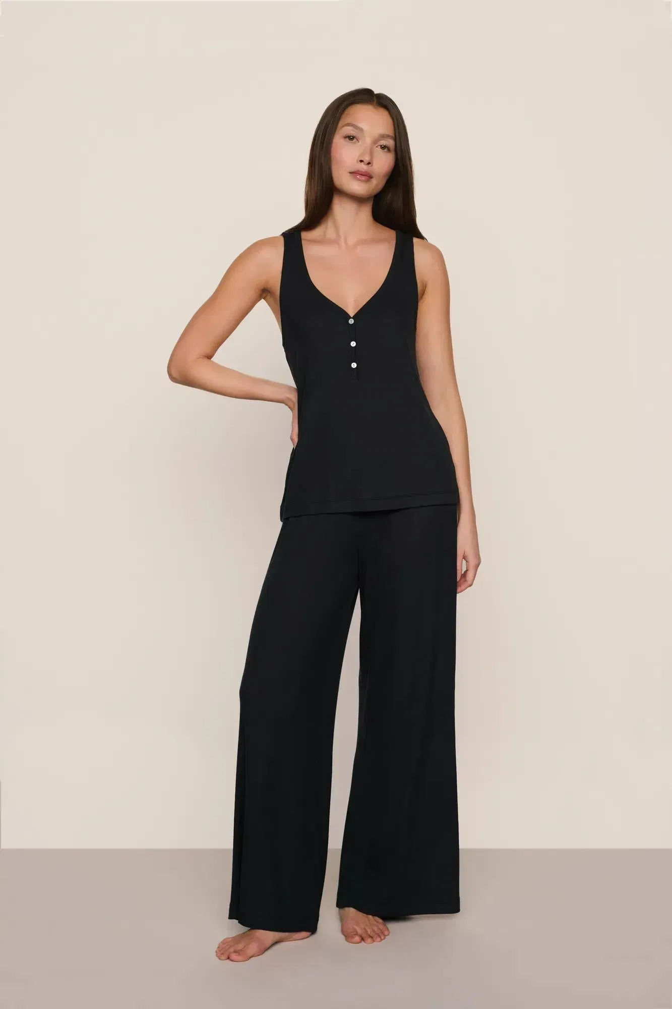 Dream Rib V Neck Tank