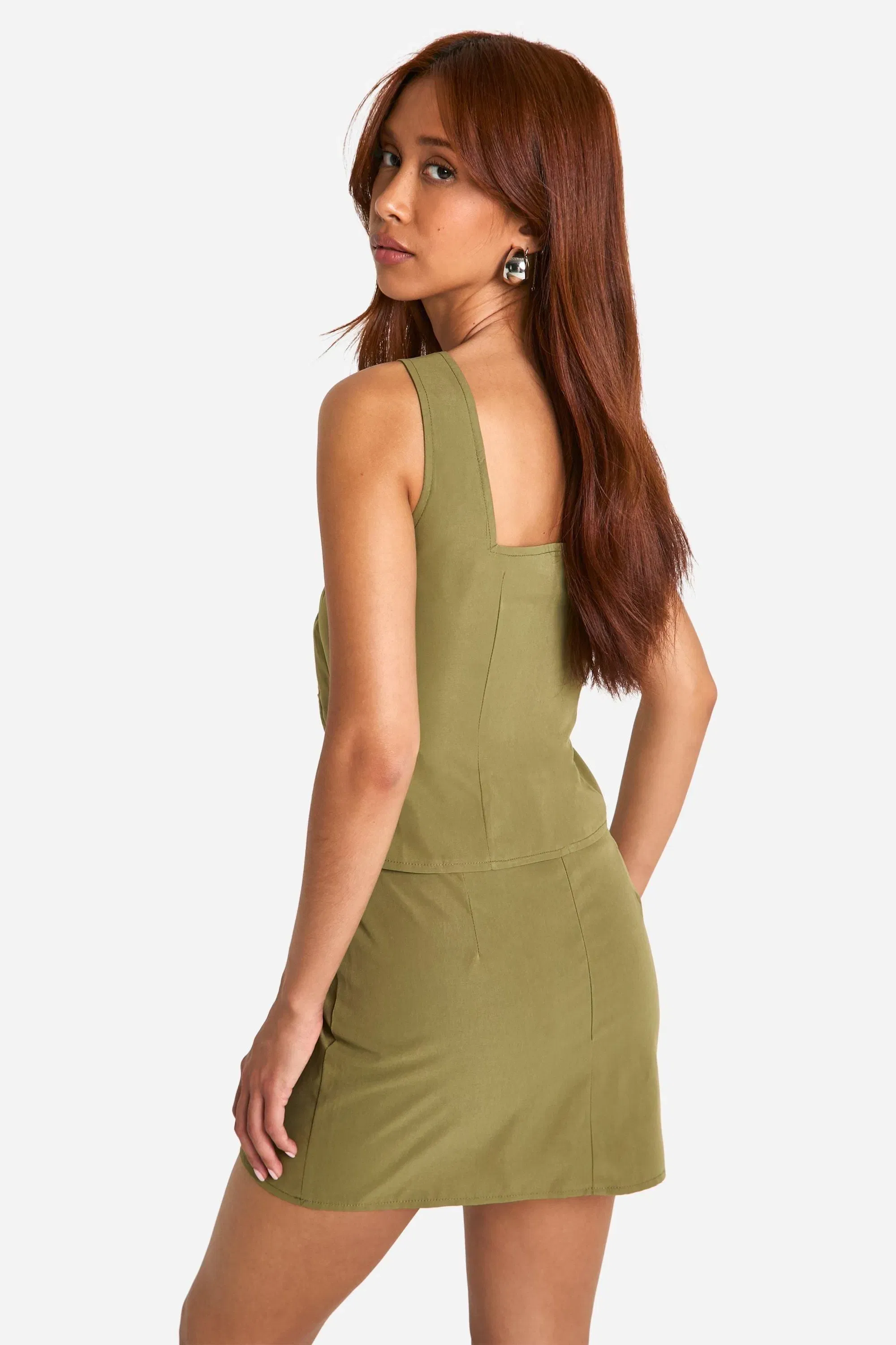 Lace Up Detail Corset