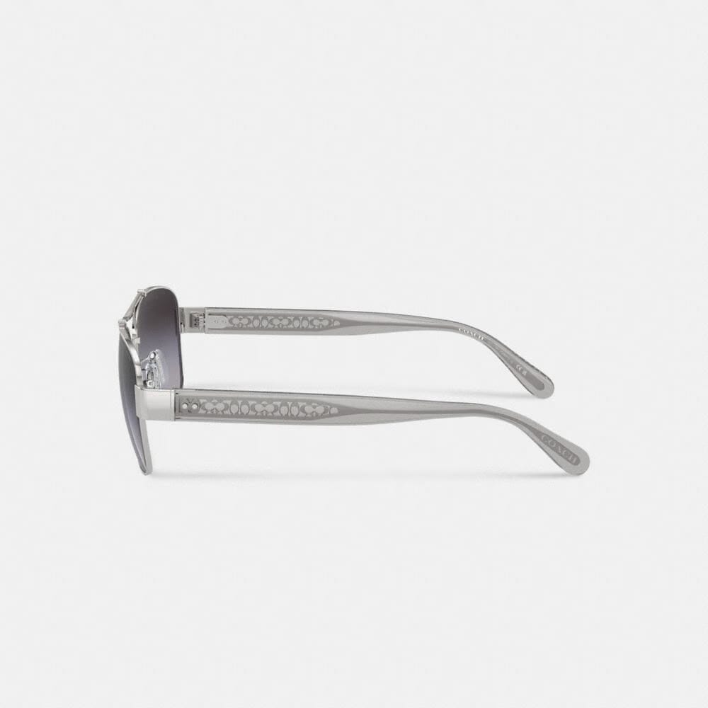 Signature Ombré Narrow Pilot Sunglasses