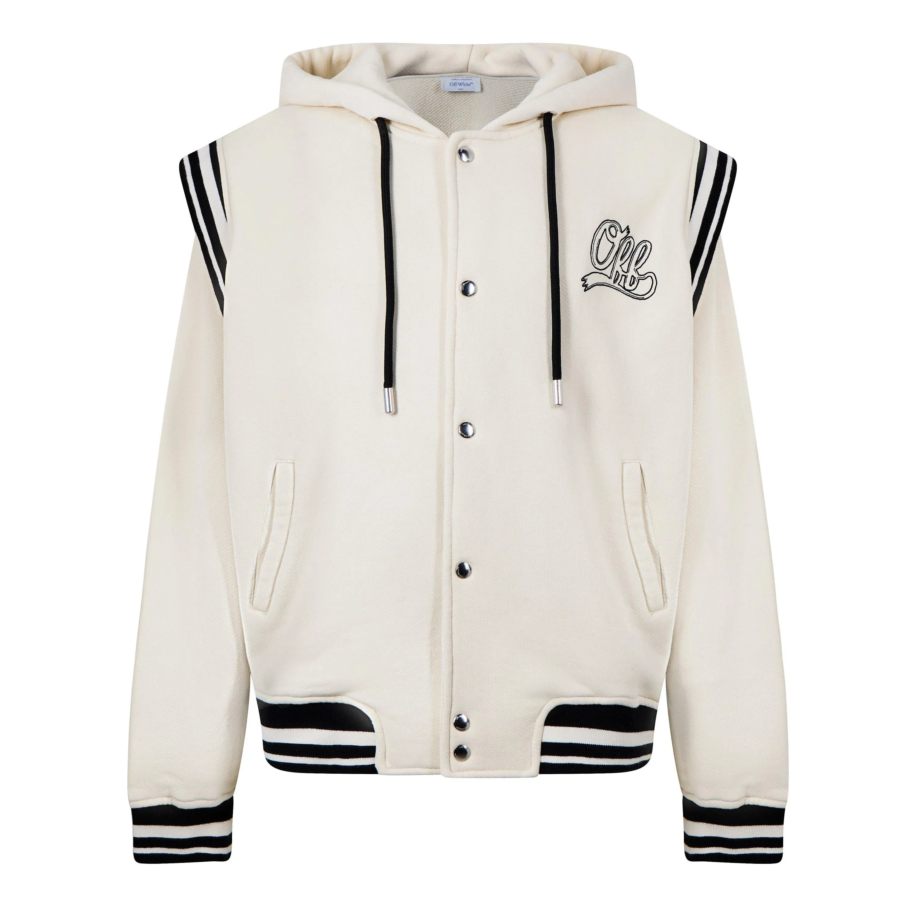 Varsity Jacket Zip Hoodie