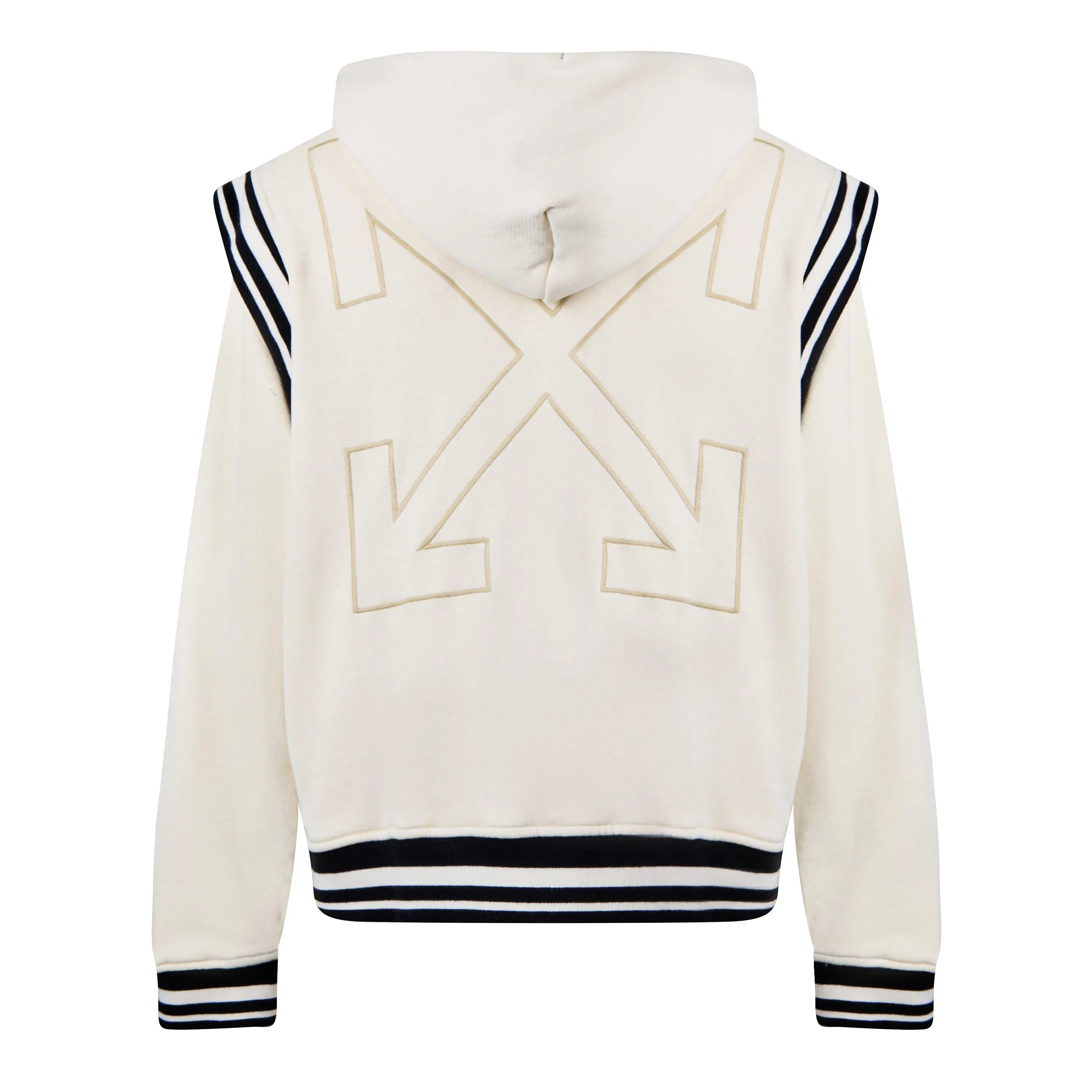 Varsity Jacket Zip Hoodie