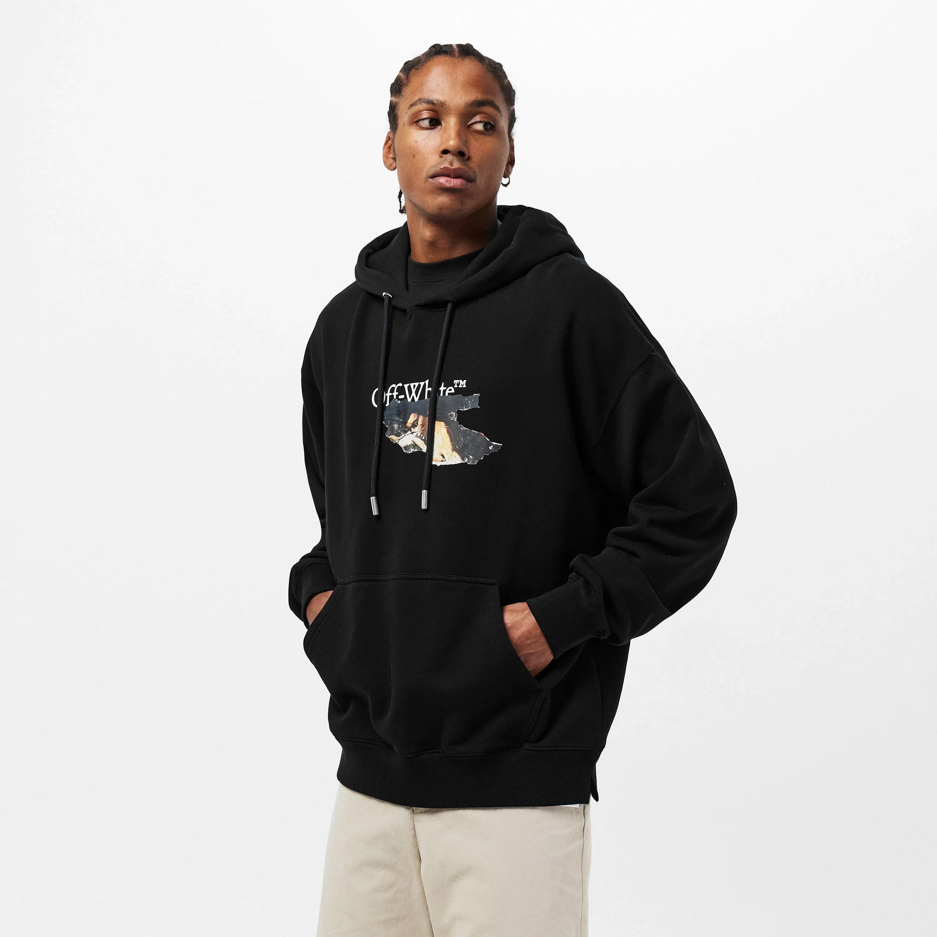 Paint Arrow Pull Over Hoodie