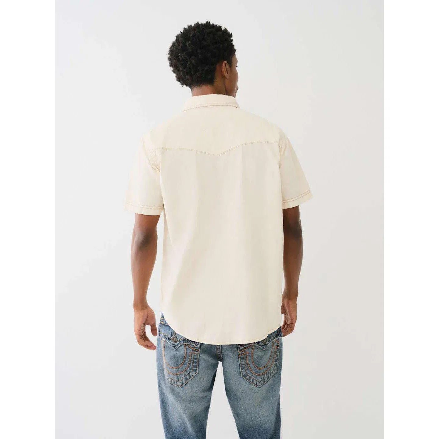 TR Short Sleeve Dyed Western Shirt