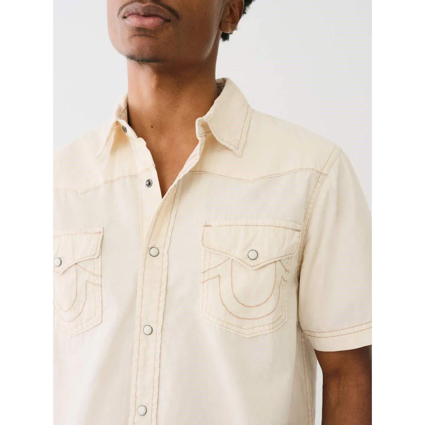 TR Short Sleeve Dyed Western Shirt