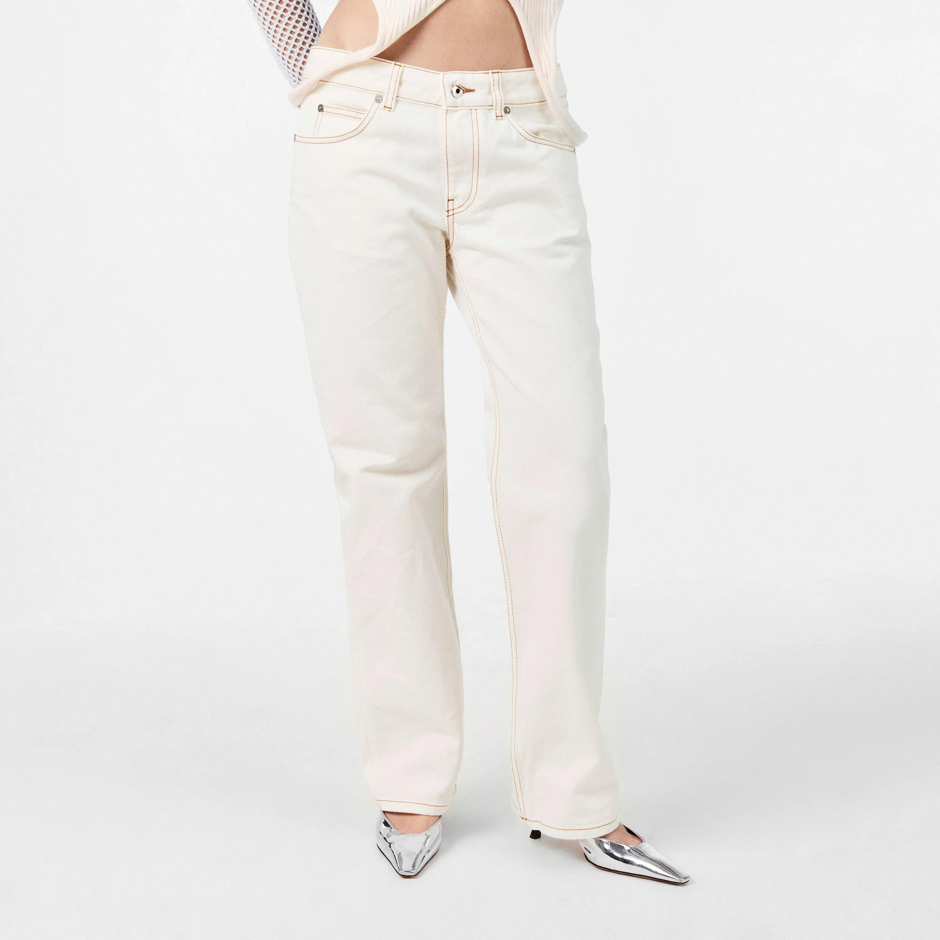 Contemporary Straight Leg Jeans