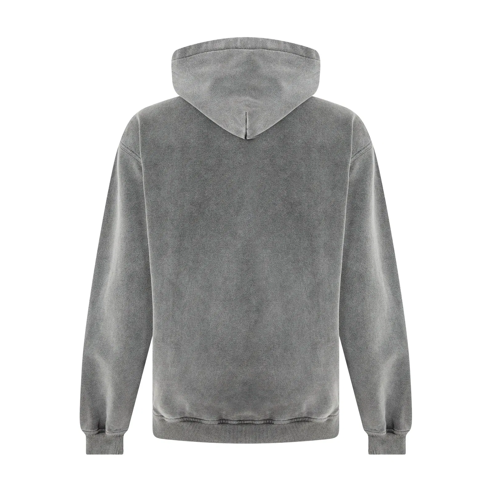 Script Cotton Long Sleeve Over the Head Hoodie