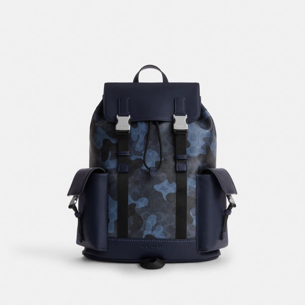 Clark Backpack In Signature Camo Print