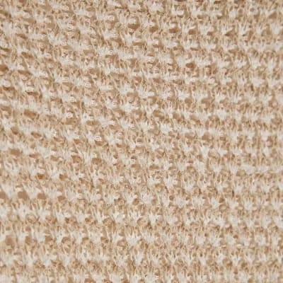 Petite Beige Knitted Off Shoulder Top