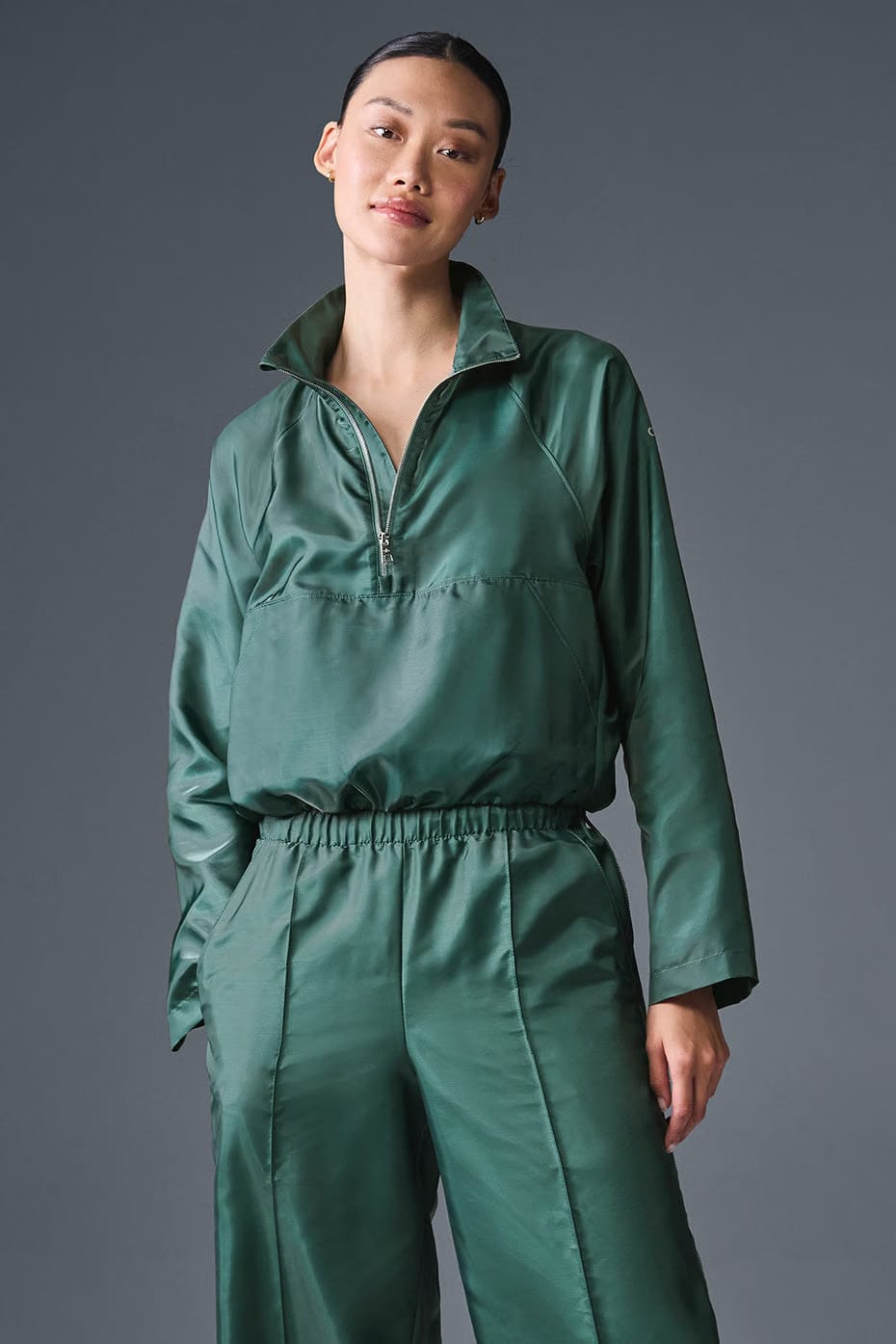 Alo Yoga Cropped Afterglow Pullover