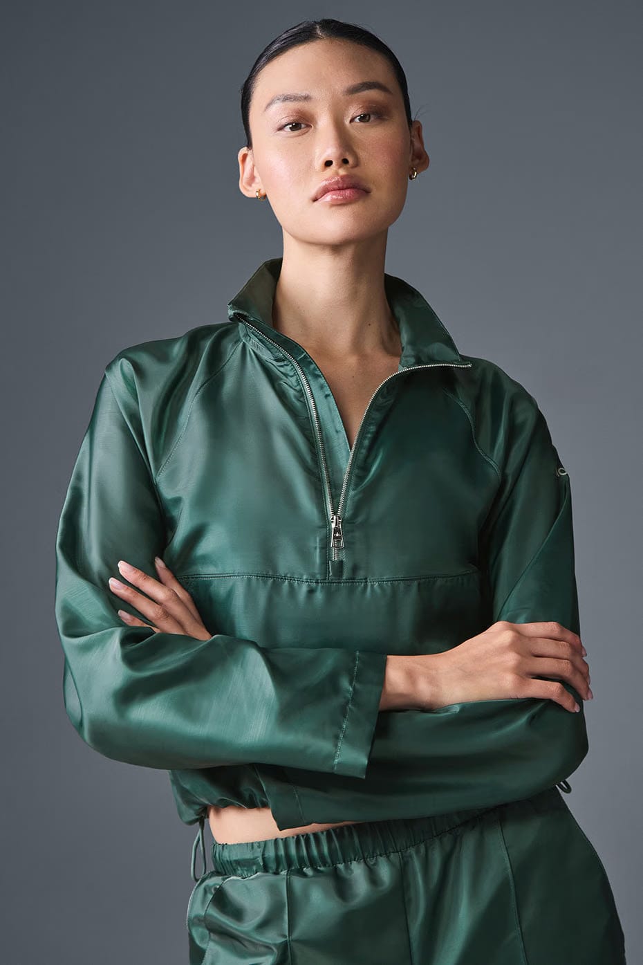 Alo Yoga Cropped Afterglow Pullover