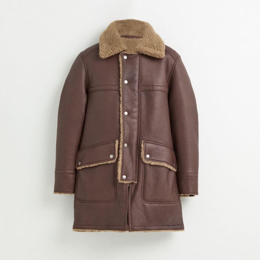 Restored Reversible Shearling Coat
