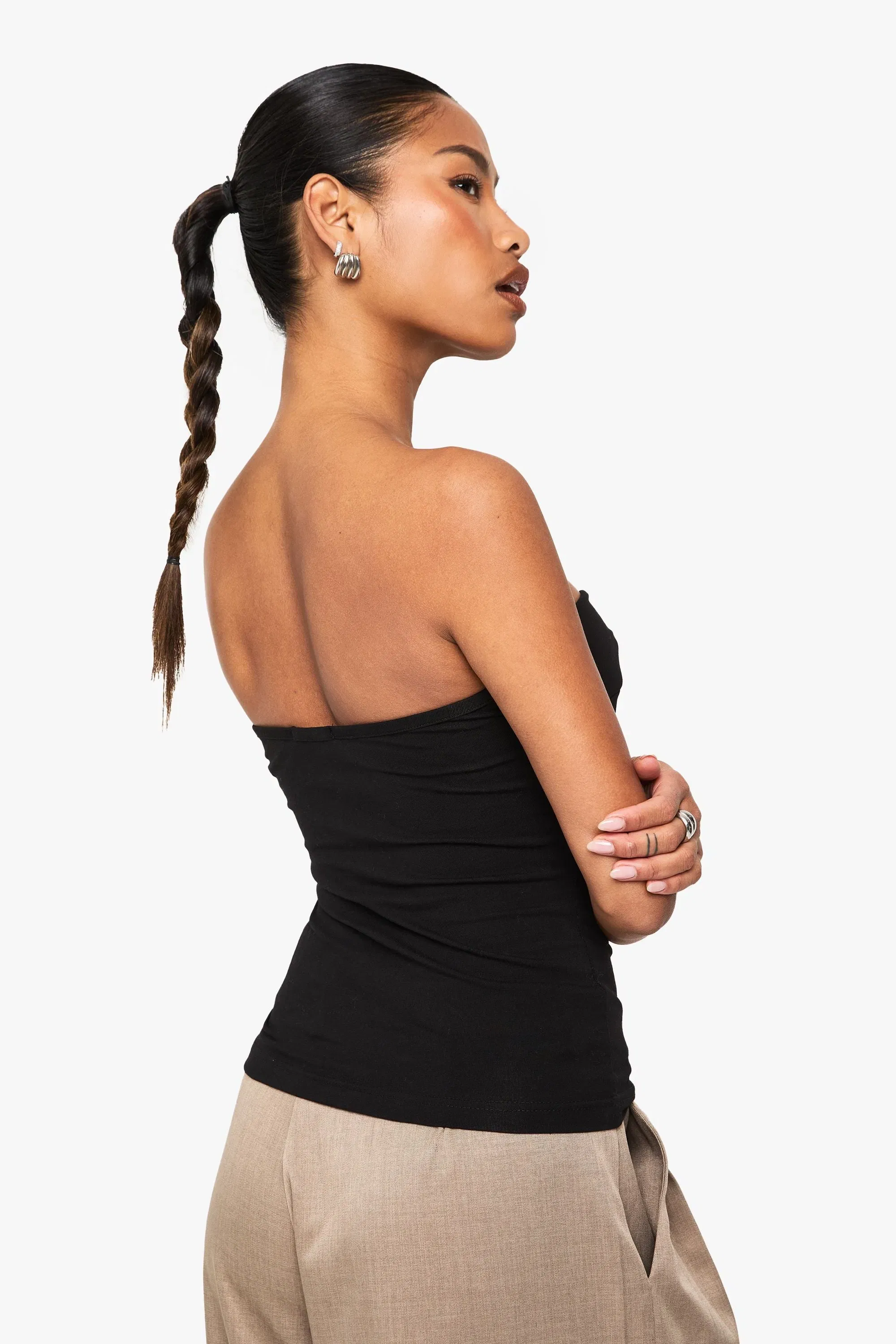 Twist Front Bandeau Top