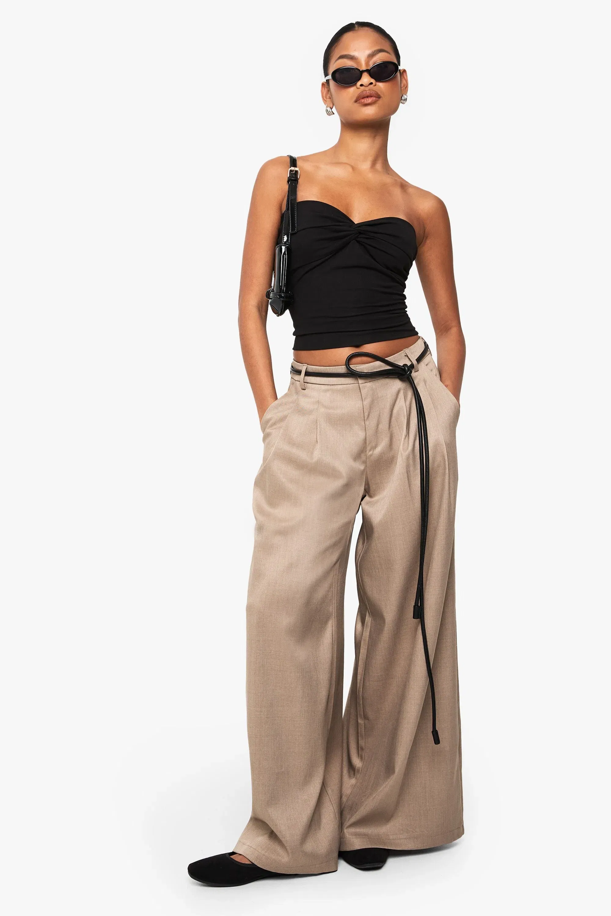 Twist Front Bandeau Top