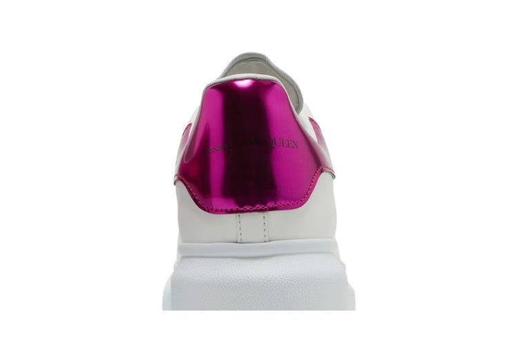 Alexander McQueen Wmns Oversized Sneaker 'White Printers Pink'