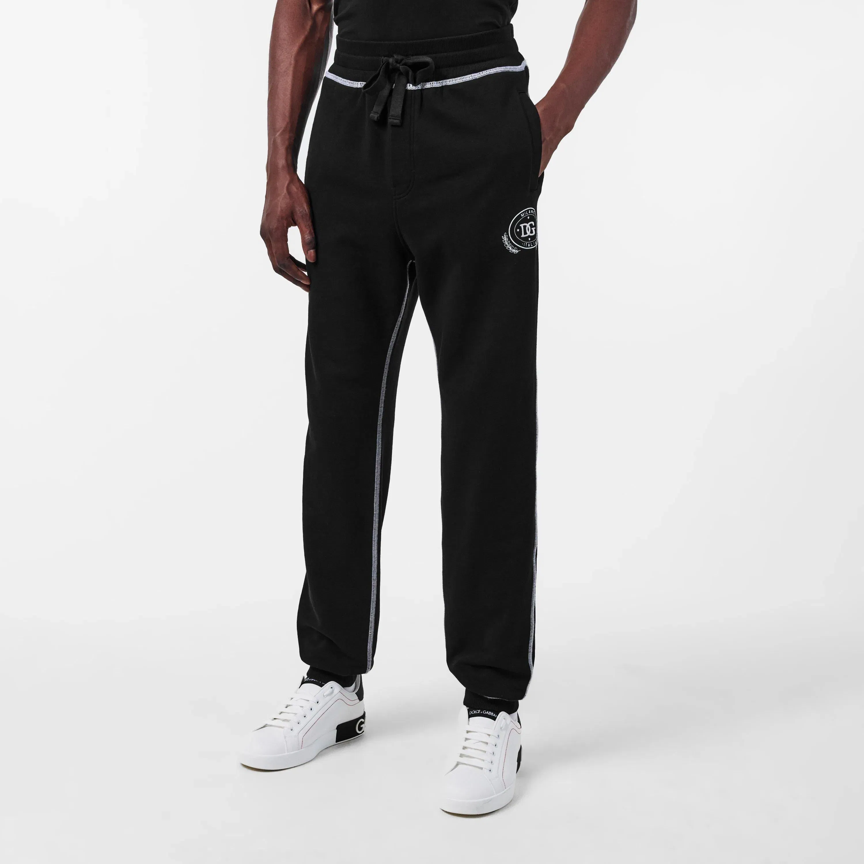 Open Hem Fleece Relaxed Fit Joggers